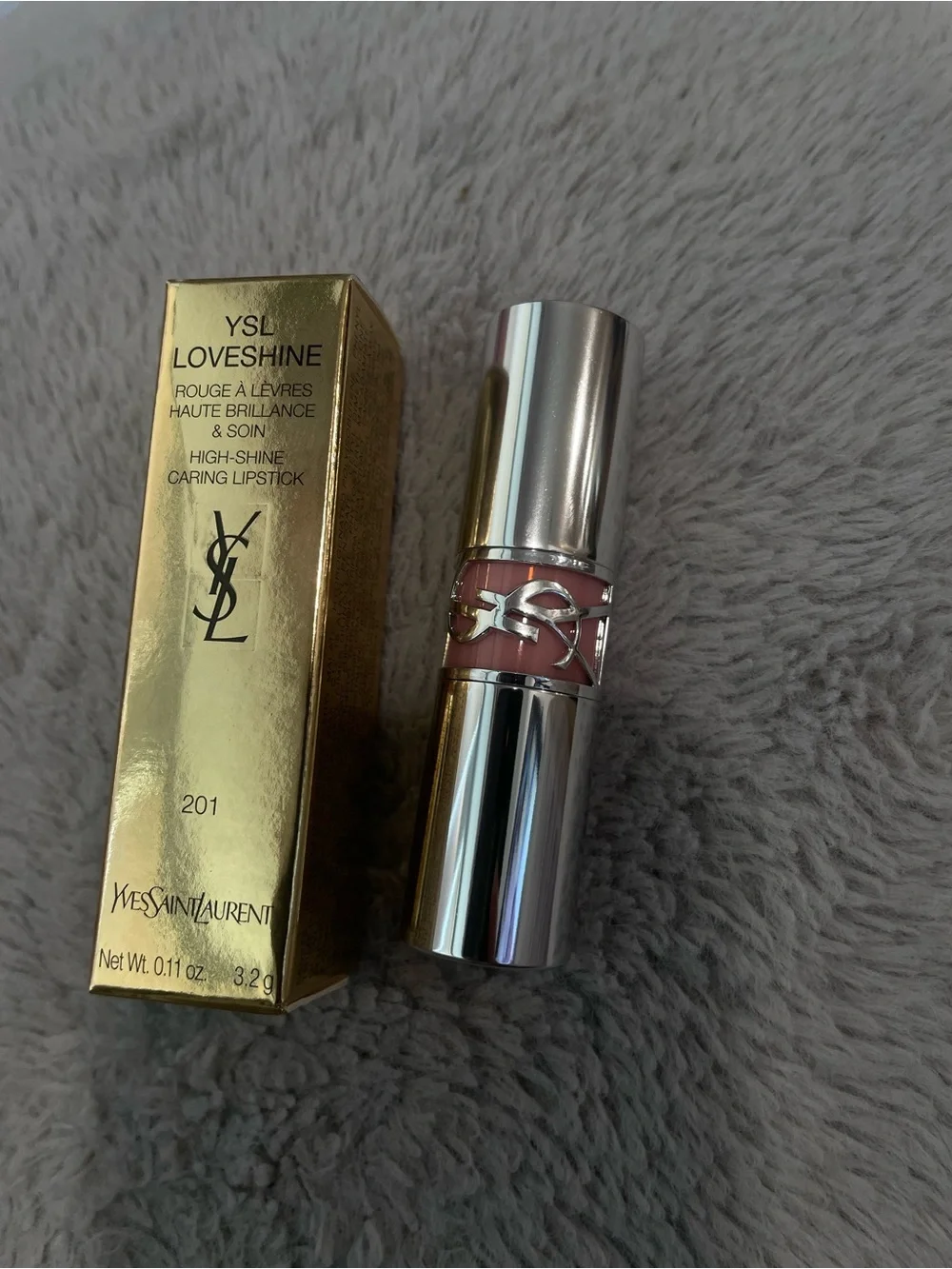 Yves Saint Laurent Loveshine Lip Oil Stick — Peachy Nude